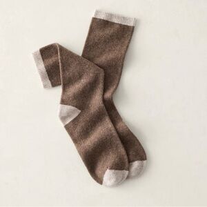 NWOT Haven Well Within by Talbots Cashmere Colorblock Socks